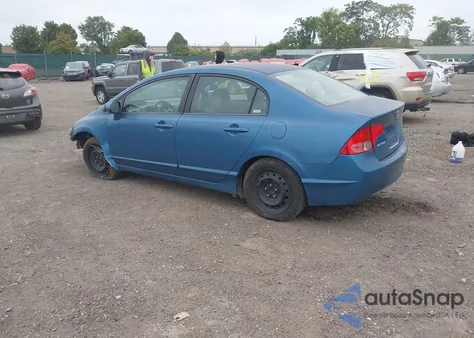 2008 Honda Civic Lx z USA, uszkodzony, nr VIN 2HGFA16558H501250